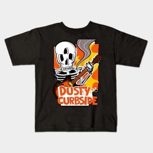 Dusty Curbside Bluesman Skull Kids T-Shirt